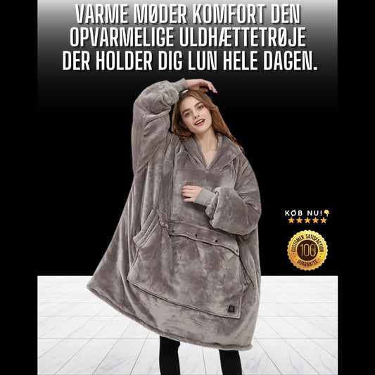 SlappeHoodie - Varme Store Hættetrøjer