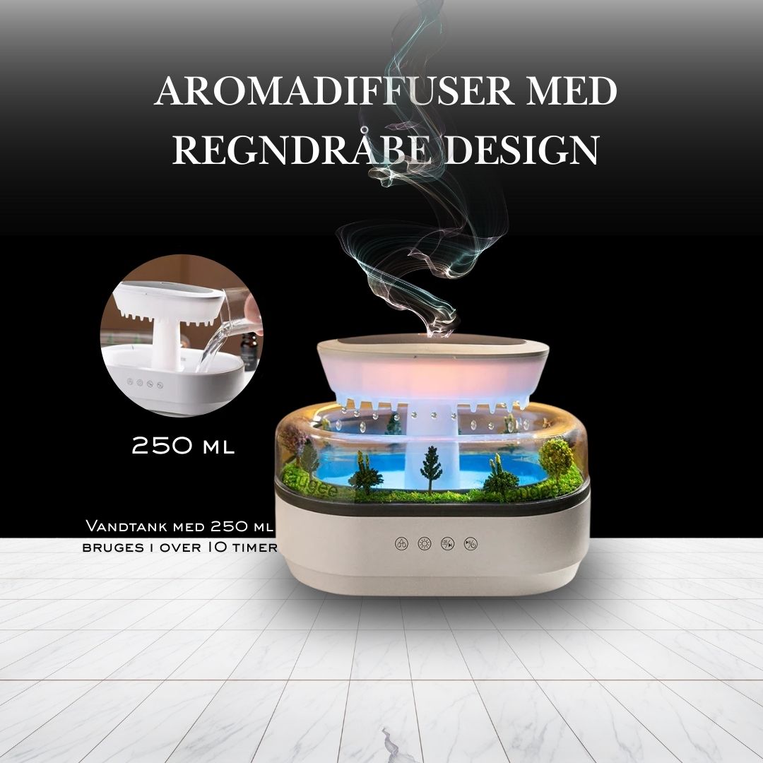 AromaRegn - Aroma Luftfugter Regndråbe