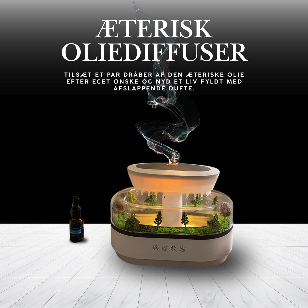AromaRegn - Aroma Luftfugter Regndråbe