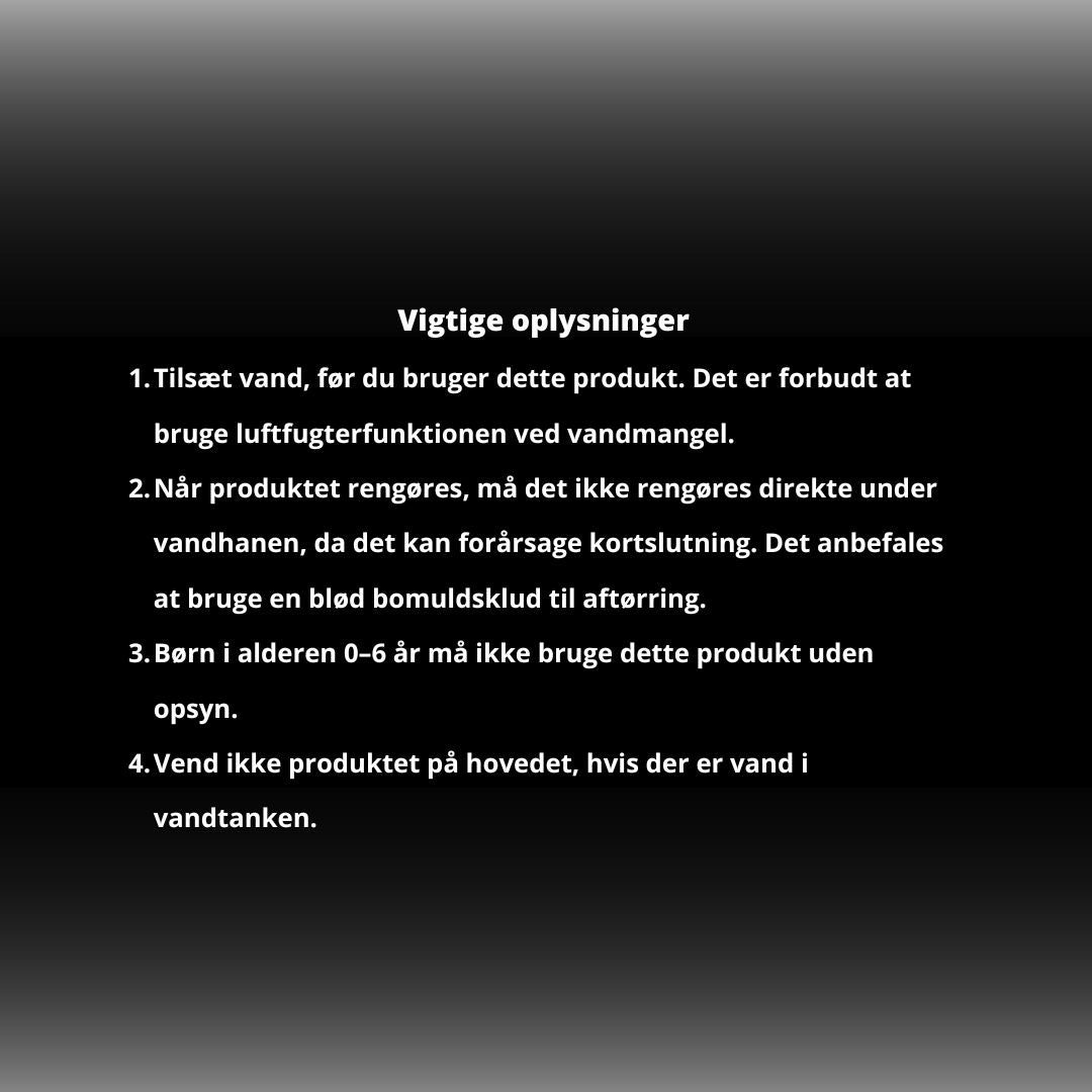 AromaRegn - Aroma Luftfugter Regndråbe