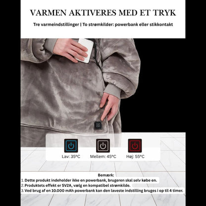 SlappeHoodie - Varme Store Hættetrøjer